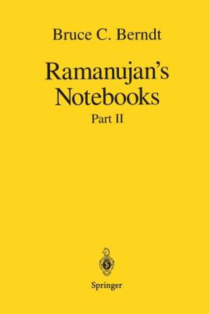 Ramanujan''s Notebooks