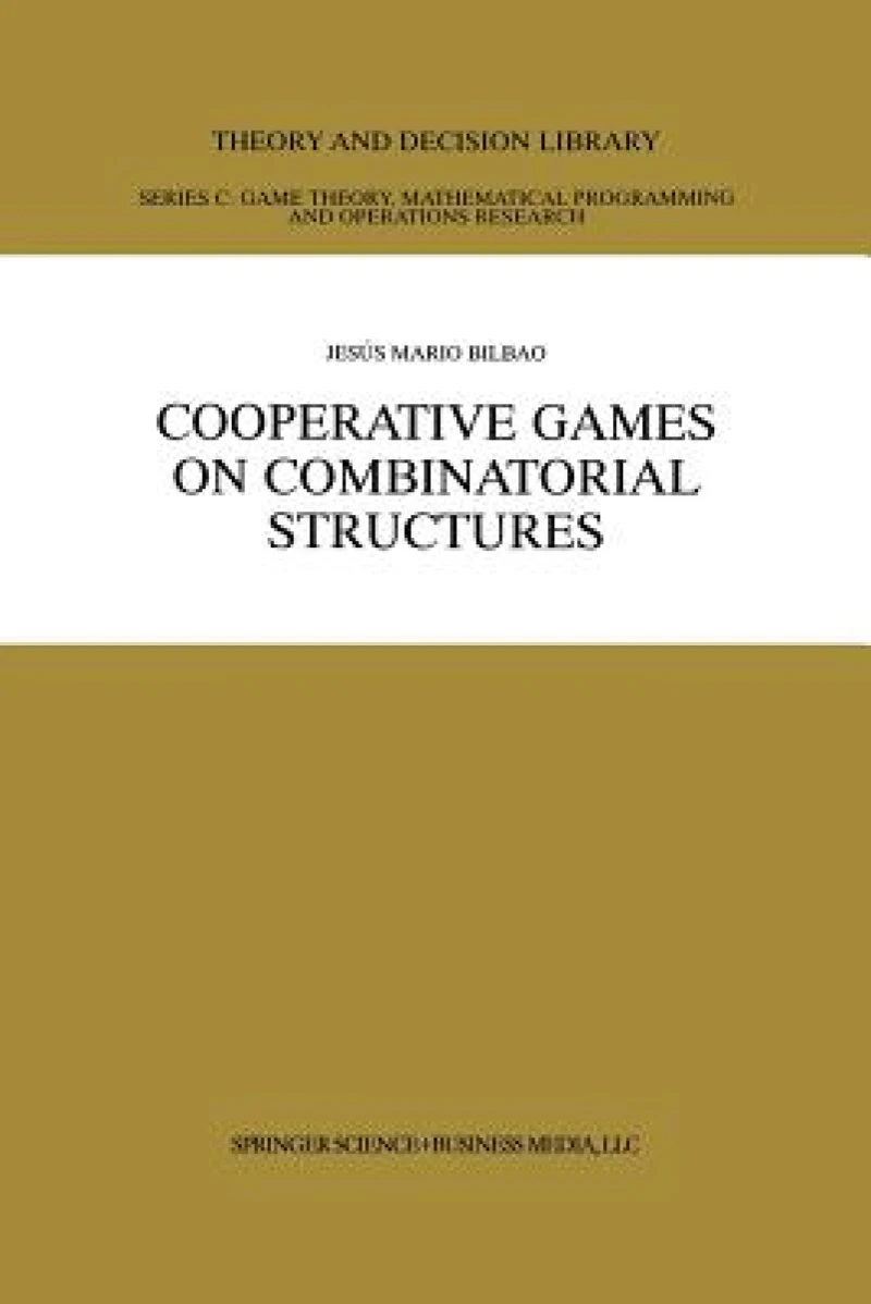 Cooperative Games on Combinatorial Structures