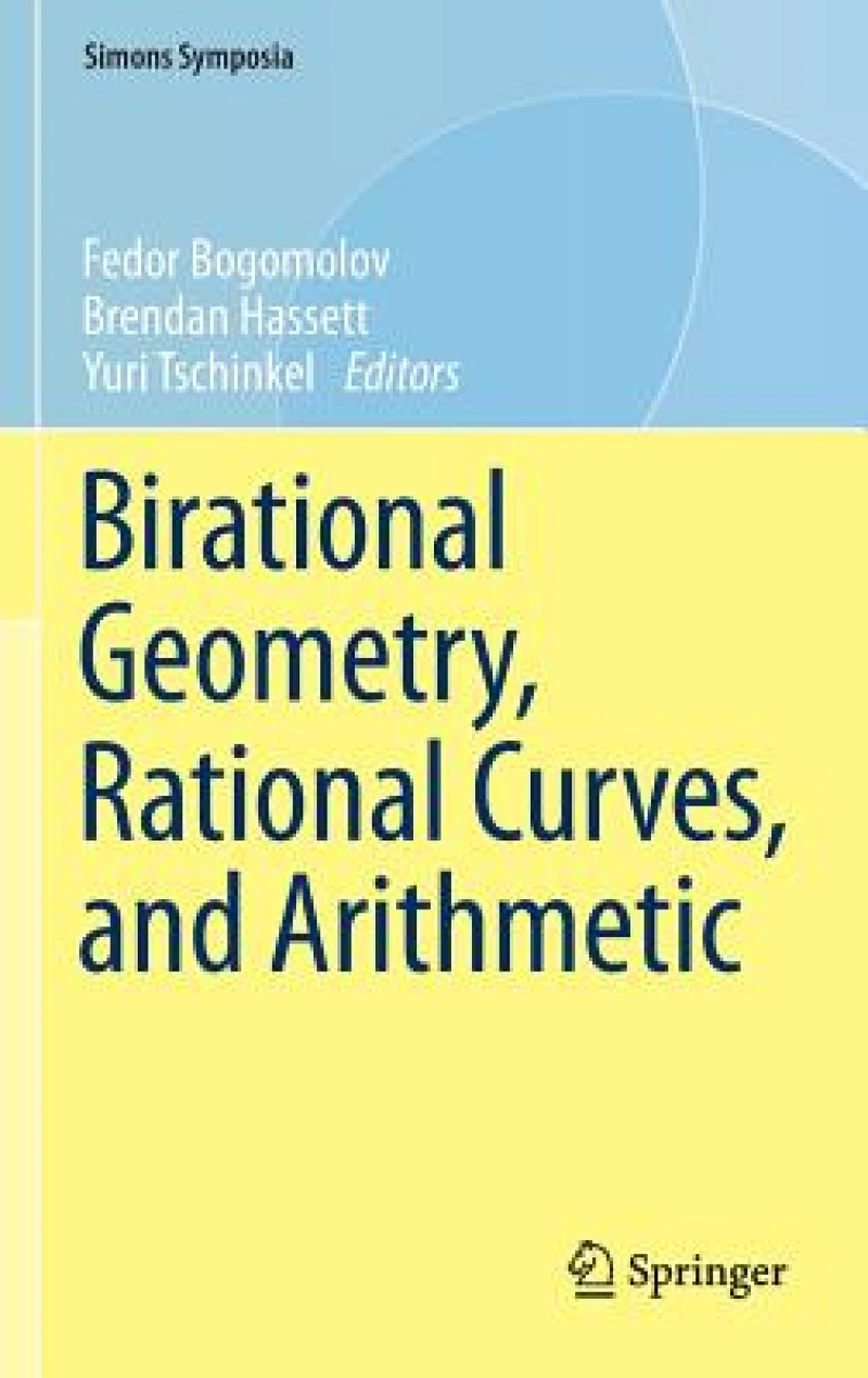 Birational Geometry, Rational Curves, and Arithmetic