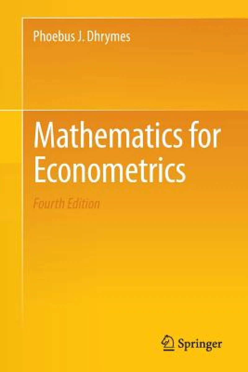 Mathematics for Econometrics