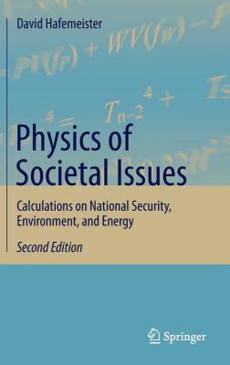 Physics of Societal Issues