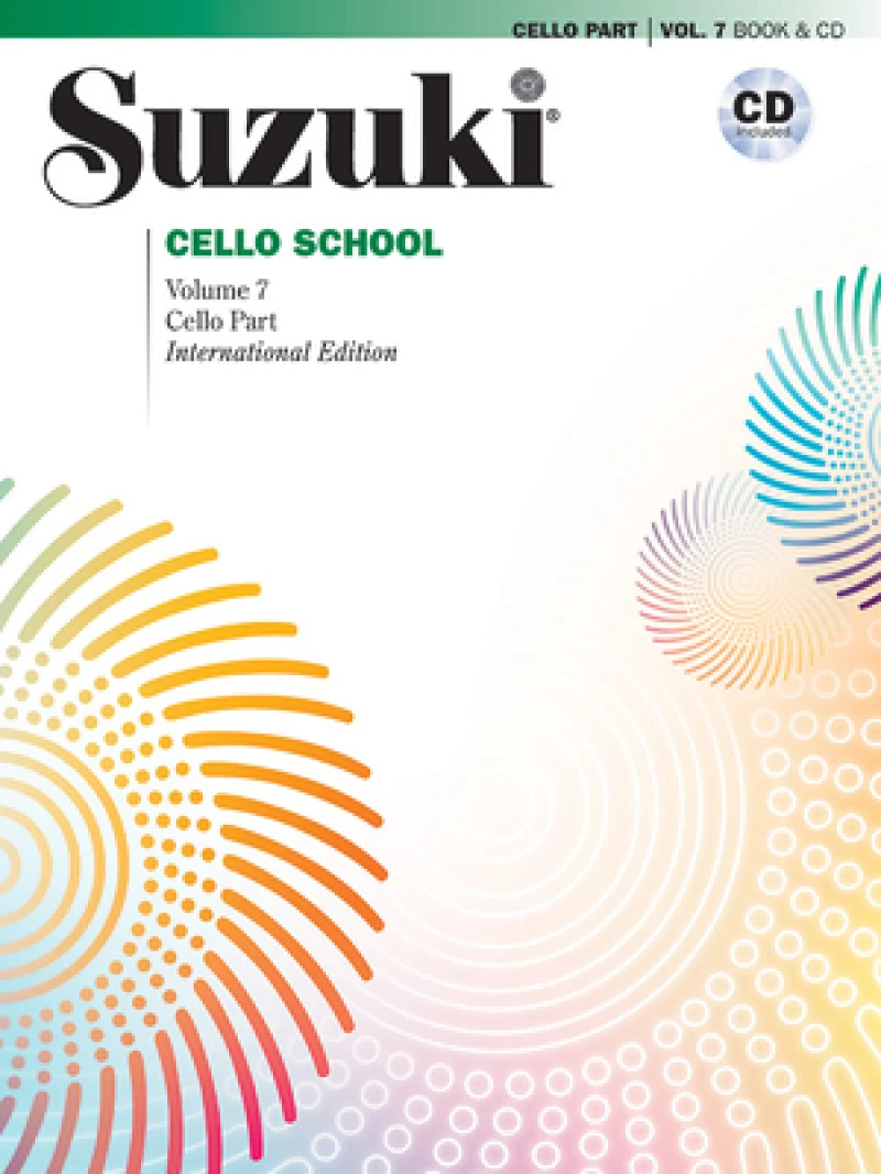 SUZUKI CELLO SCHOOL VOLUME 7 BOOK & CD
