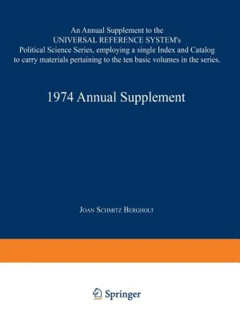 1974 Annual Supplement