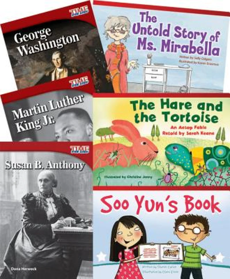 Motivational Figures and Characters 6-Book Set