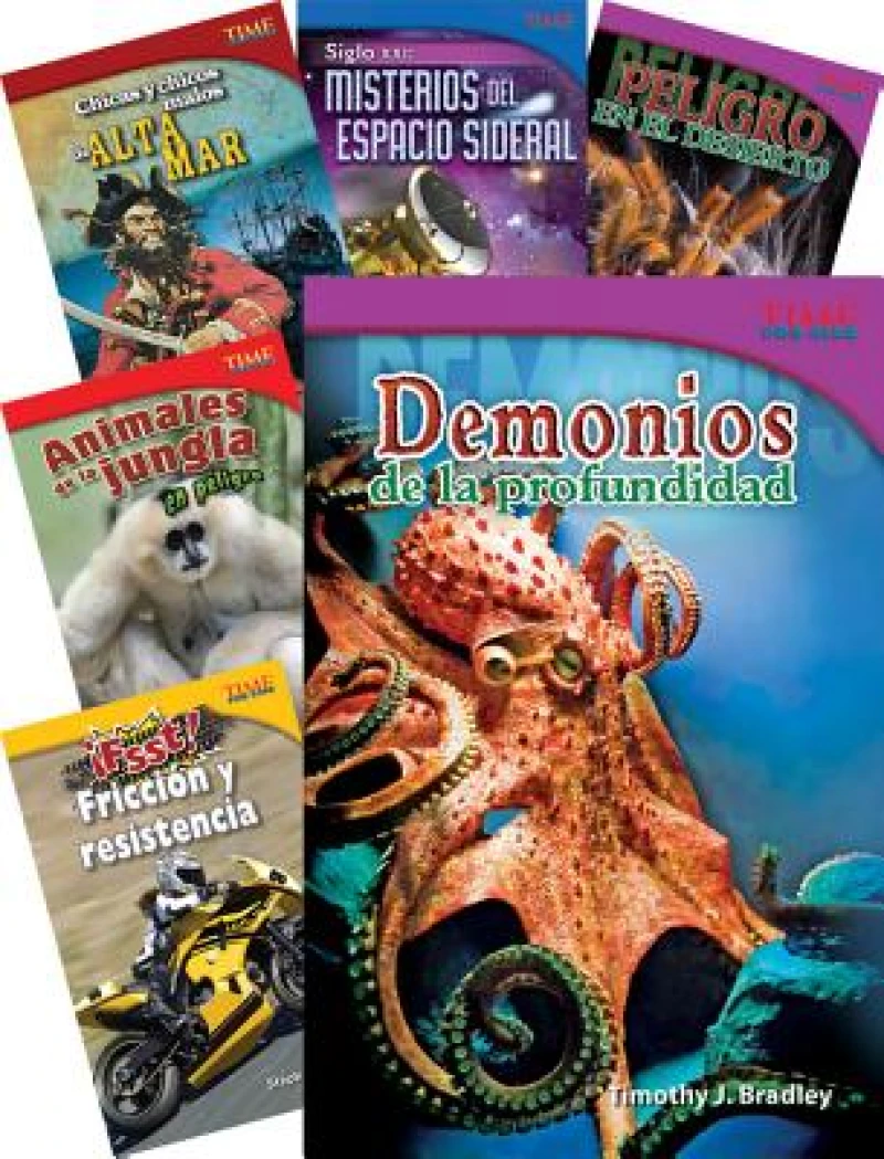 TIME FOR KIDS® Informational Text Grade 5 Spanish 30-Book Set