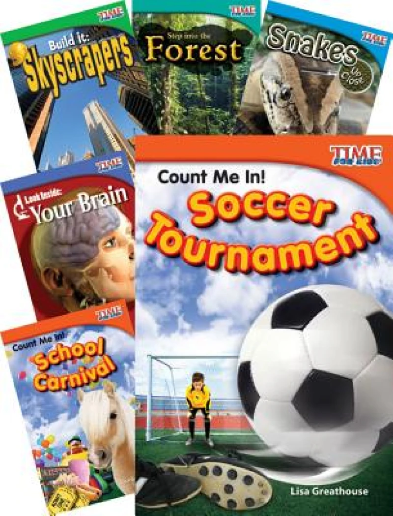 TIME FOR KIDS® Nonfiction Readers STEM Grade 2, 10-Book Set
