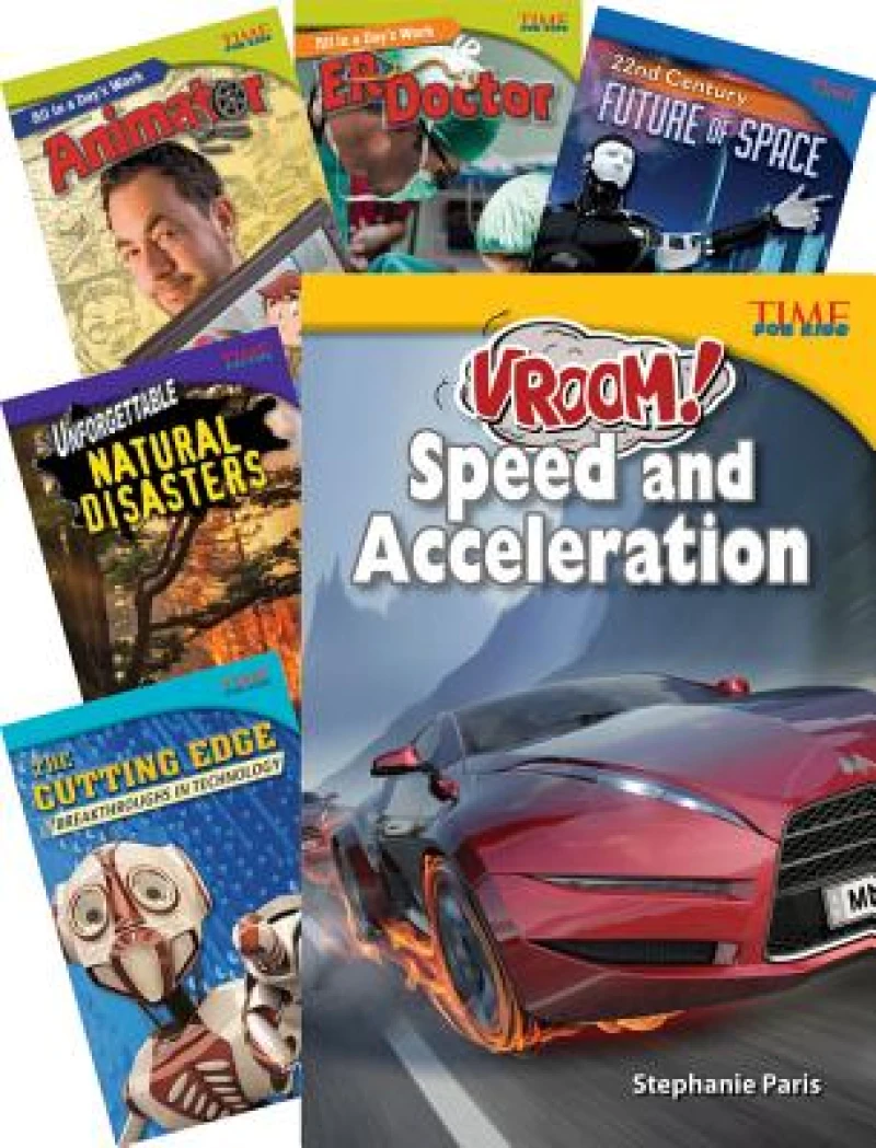 TIME FOR KIDS® Nonfiction Readers STEM Grade 5, 10-Book Set