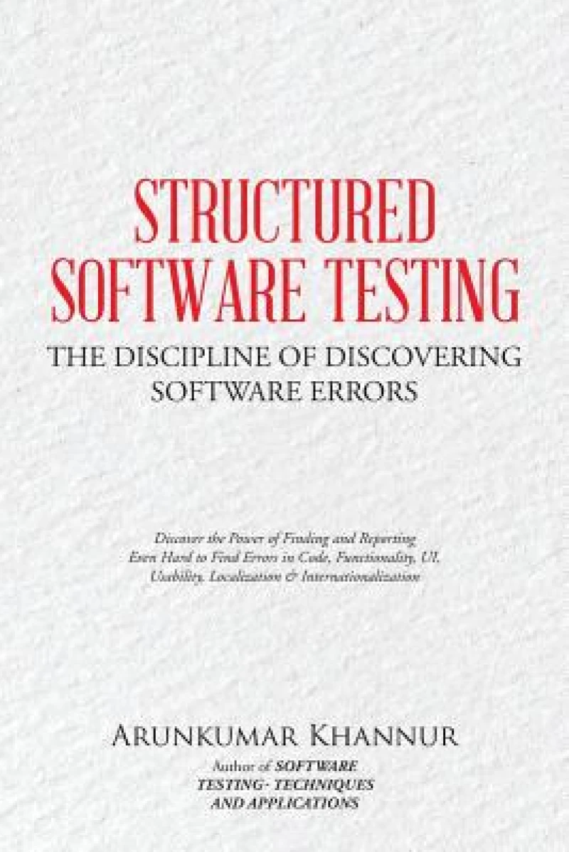 Structured Software Testing