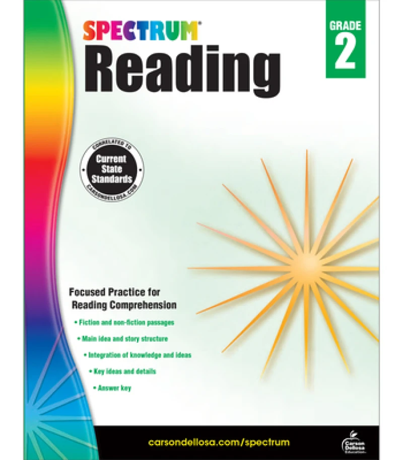 Spectrum Reading Workbook Grade 2
