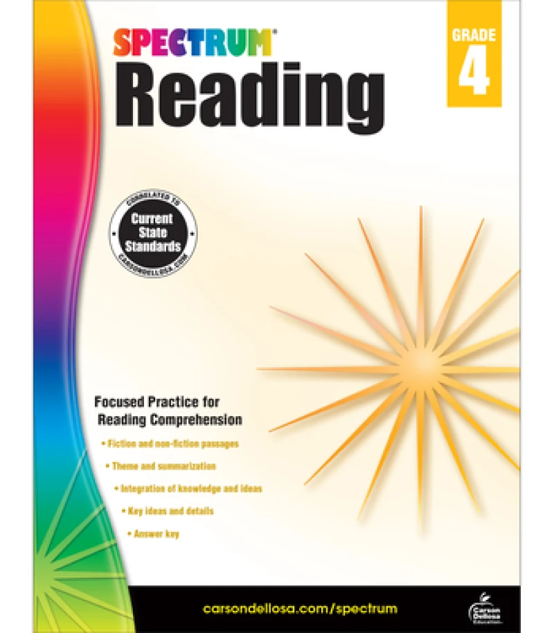 Spectrum Reading Workbook Grade 4