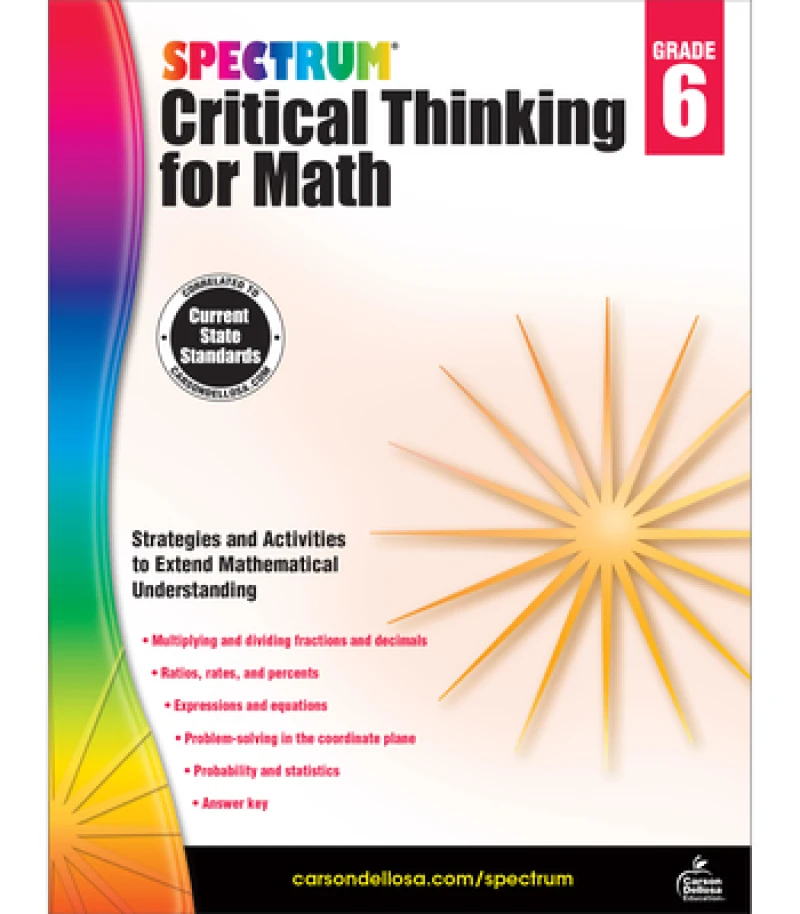 Spectrum Critical Thinking for Math Gr 6