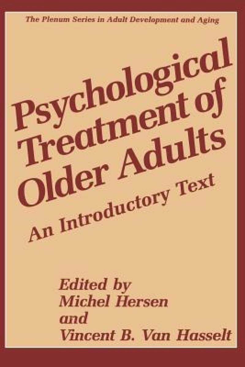 Psychological Treatment of Older Adults