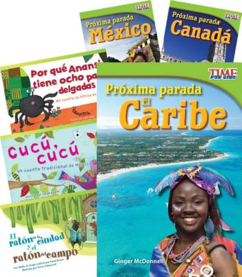 Países y regiones (Countries and Regions) 6-Book Set