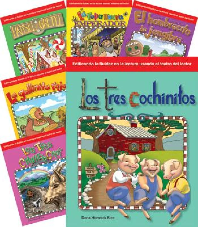 Children''s Folk Tales and Fairy Tales 6-Book Spanish Set