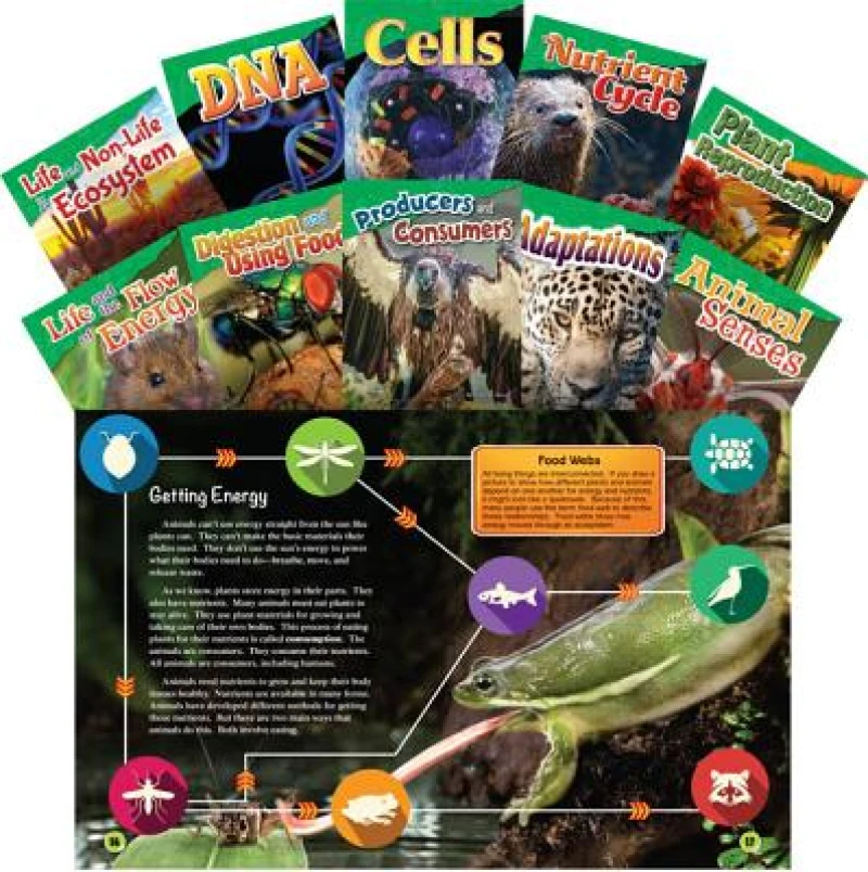 Let''s Explore Life Science Grades 4-5, 10-Book Set
