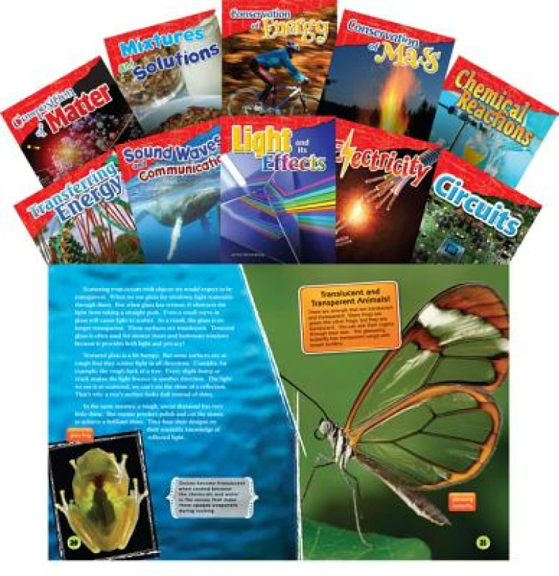 Let''s Explore Physical Science Grades 4-5, 10-Book Set