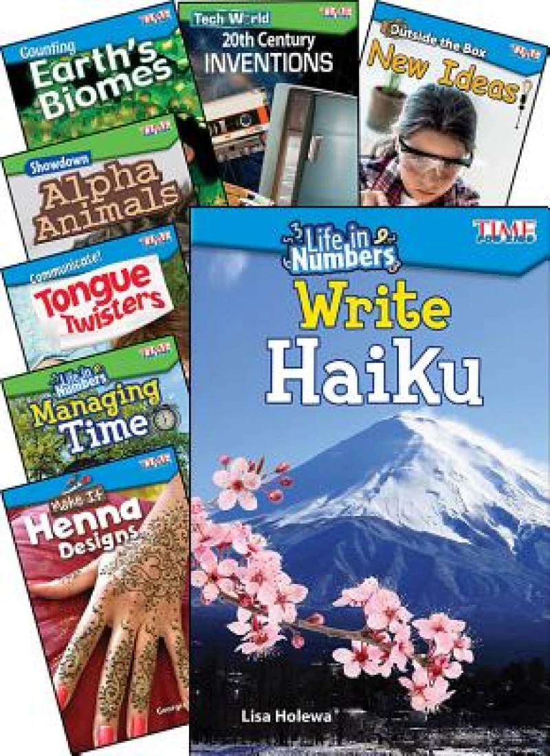 TIME FOR KIDS STEAM Grades 2-3, 8-Book Set