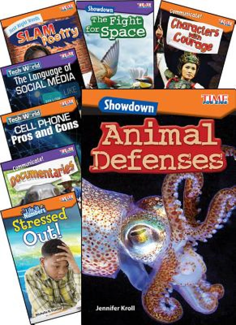 TIME FOR KIDS STEAM Grades 4-5, 8-Book Set