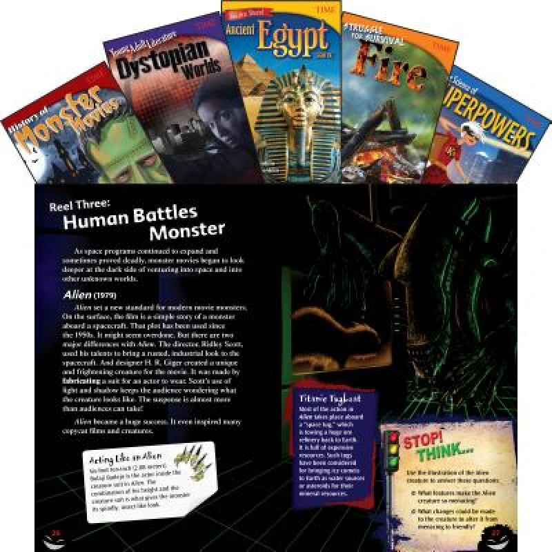 TIME Informational Text Grade 6 Set 3, 5-Book Set
