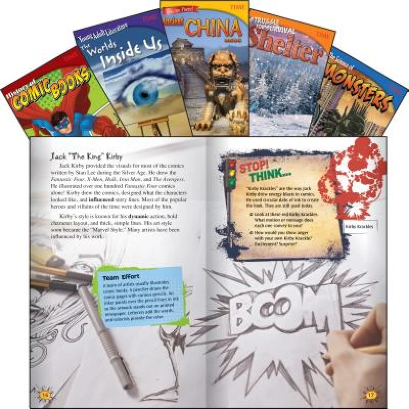 TIME Informational Text Grade 6 Set 2, 5-Book Set