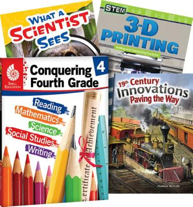 Conquering Fourth Grade, 4-Book Set