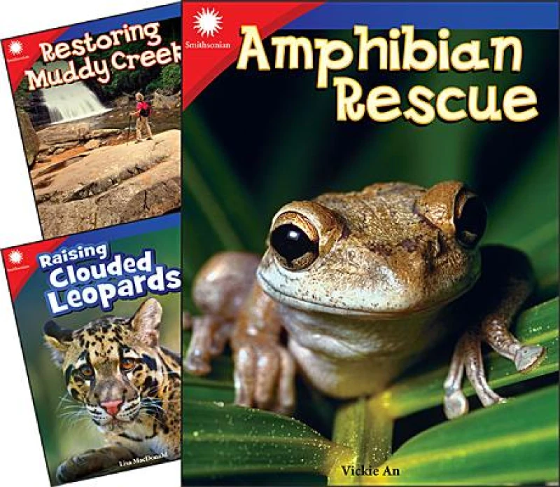 Smithsonian Grade 3 Animals & Ecosystems 3-Book Set