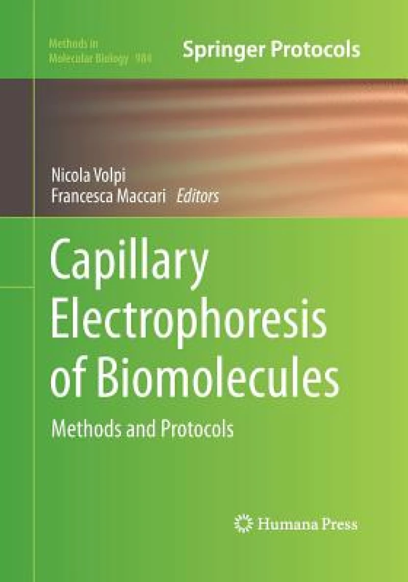 Capillary Electrophoresis of Biomolecules