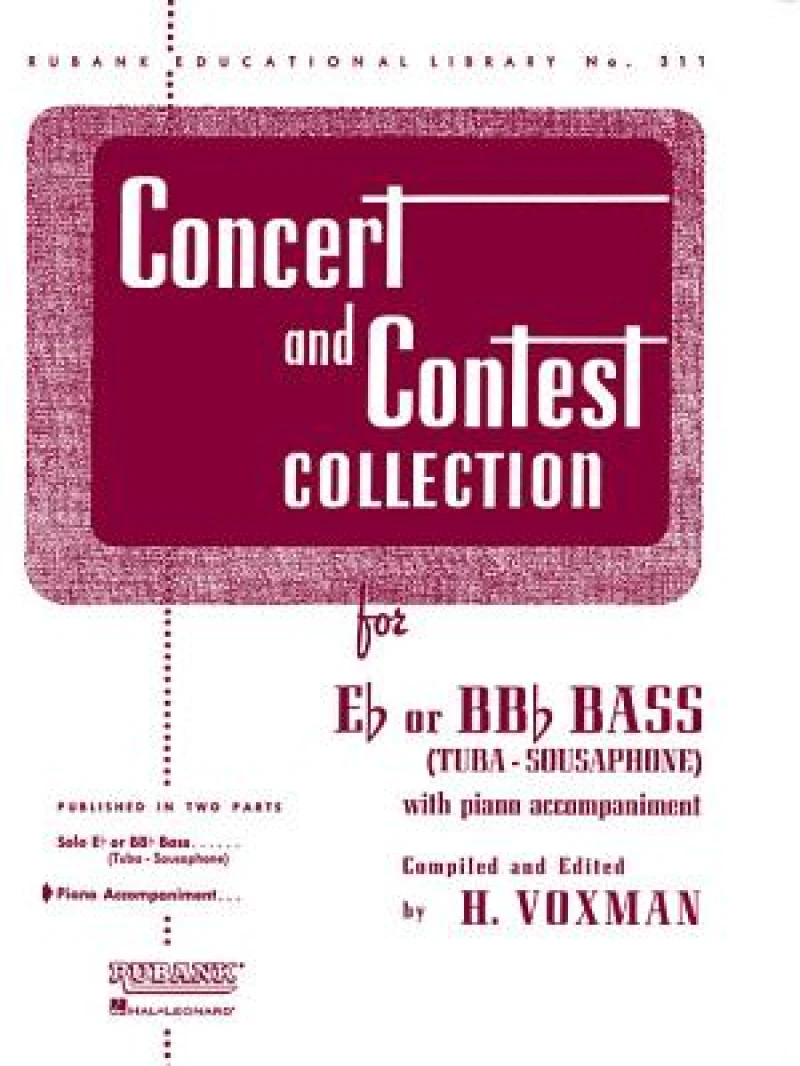 Concert and Contest Collection for E Flat or BB flat Bass (Tuba-Sousaphone)