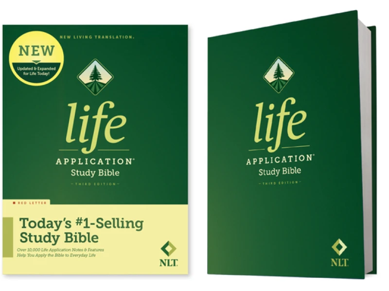 NLT Life Application Study Bible, Third Edition (Hardcover, Red Letter)