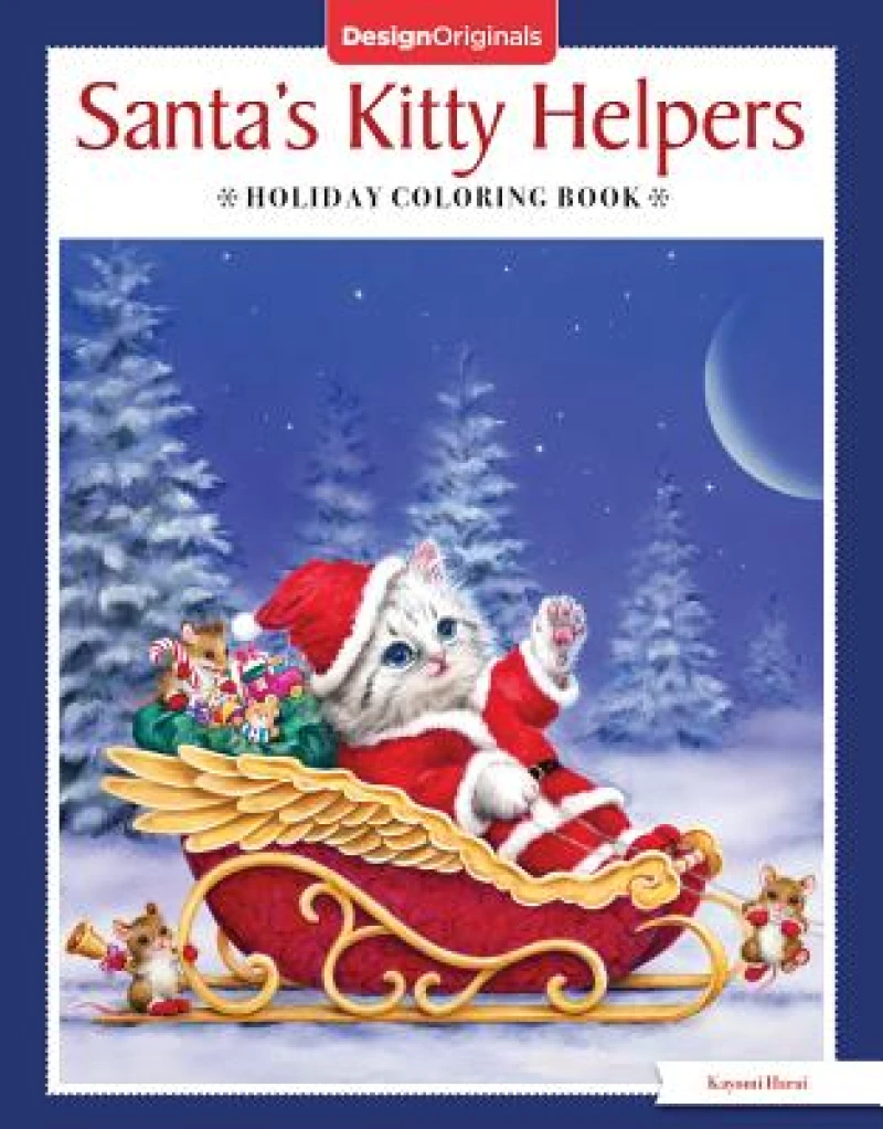 Santa''s Kitty Helpers Holiday Coloring Book