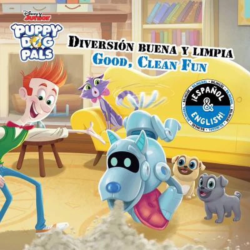 Good, Clean Fun / Diversion buena y limpia (English-Spanish) (Disney Puppy Dog Pals)