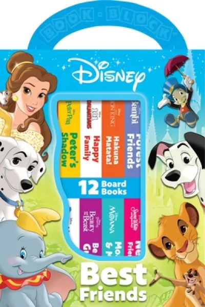 Disney: Best Friends 12 Board Books