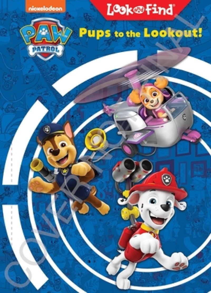 PAW Patrol Pups to the Lookout Look and Find Midi