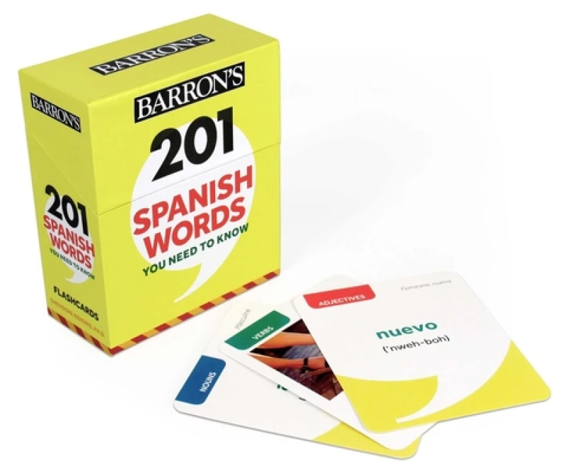 Barron''s 201 Spanish Words You Need to Know Flashcards