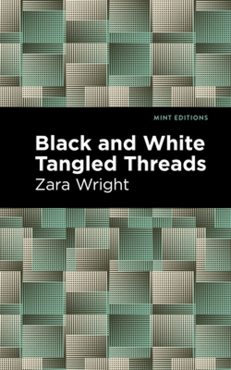 Black and White Tangled Threads