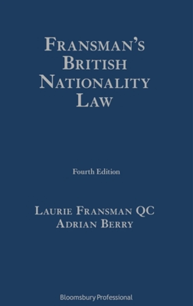 Fransman’s British Nationality Law