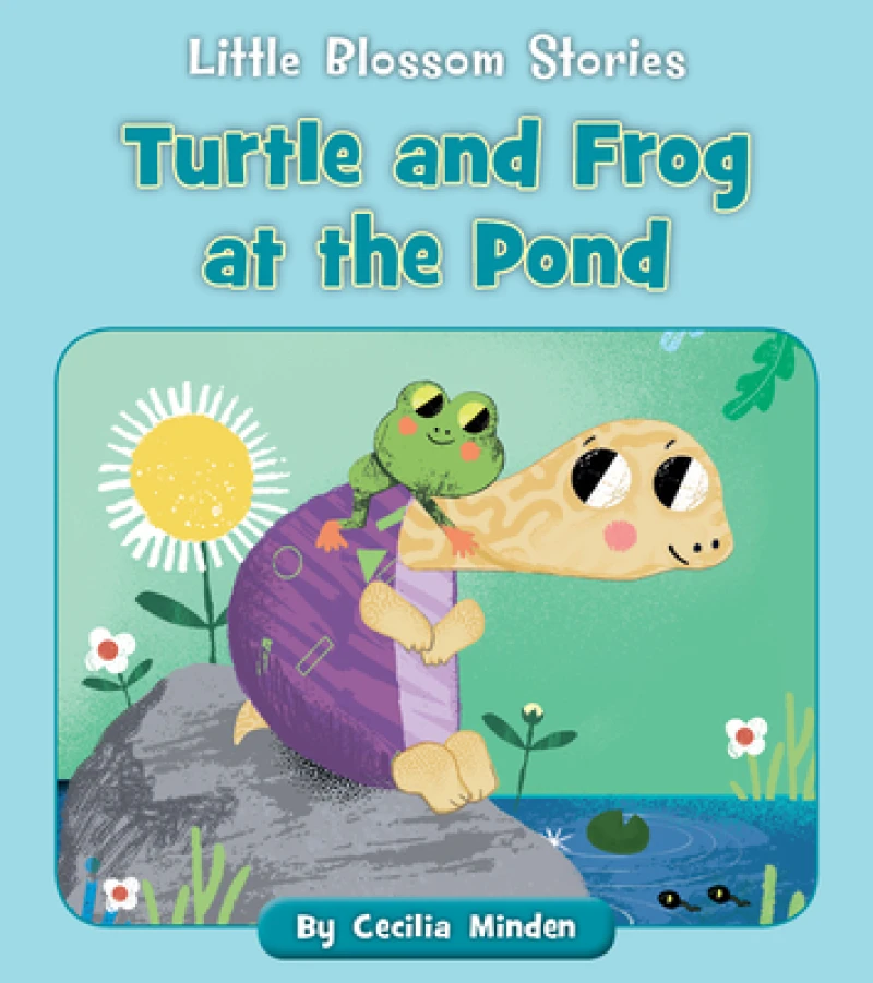 Turtle and Frog at the Pond