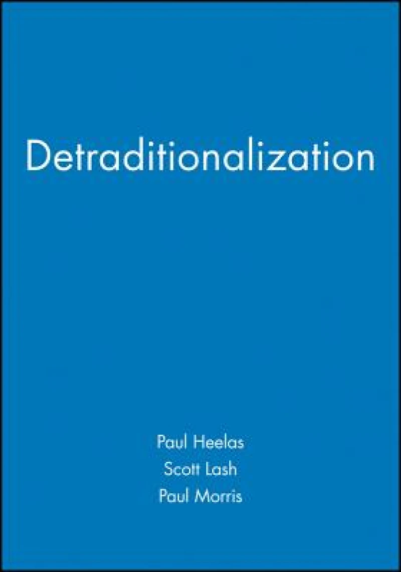 Detraditionalization