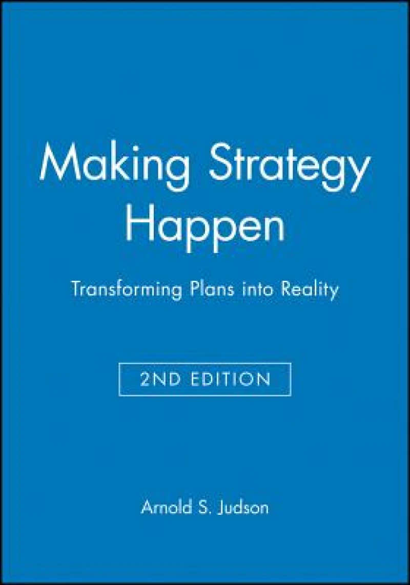 Making Strategy Happen