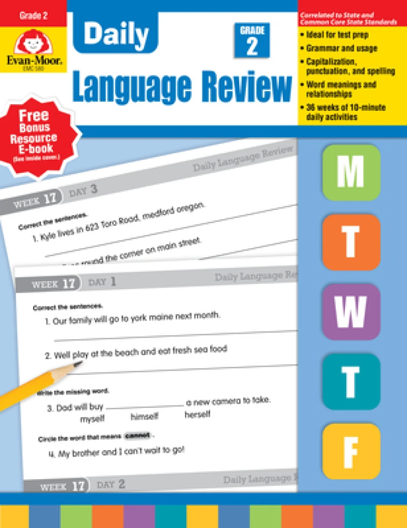 Daily Language Review Grade 2 Te