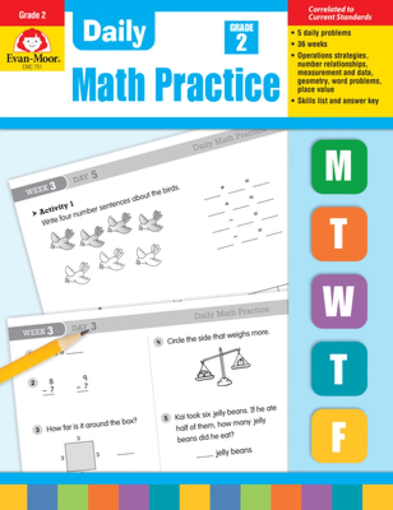 Daily  Math Practice, Grade 2 Te