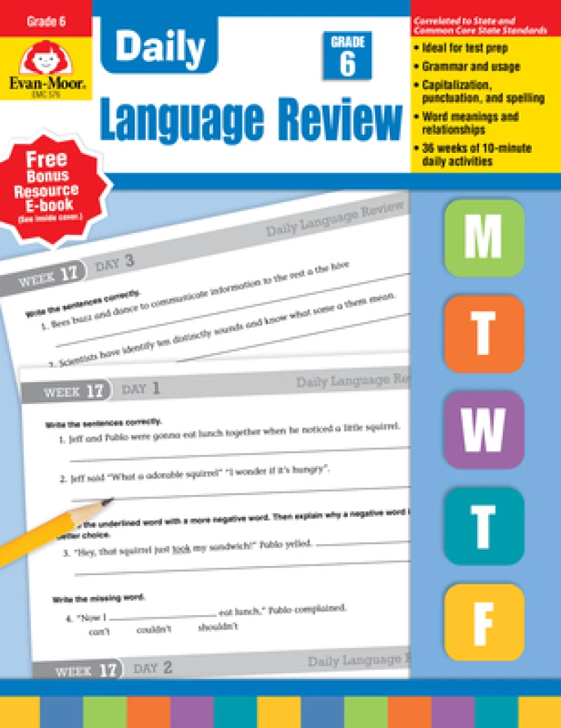 Daily Language Review Grade 6+ Te