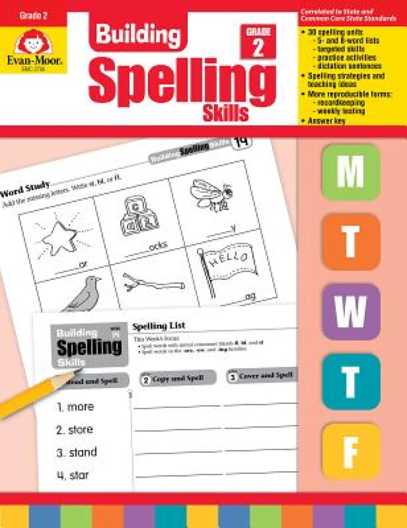 Building Spelling Skills Grade 2 Te