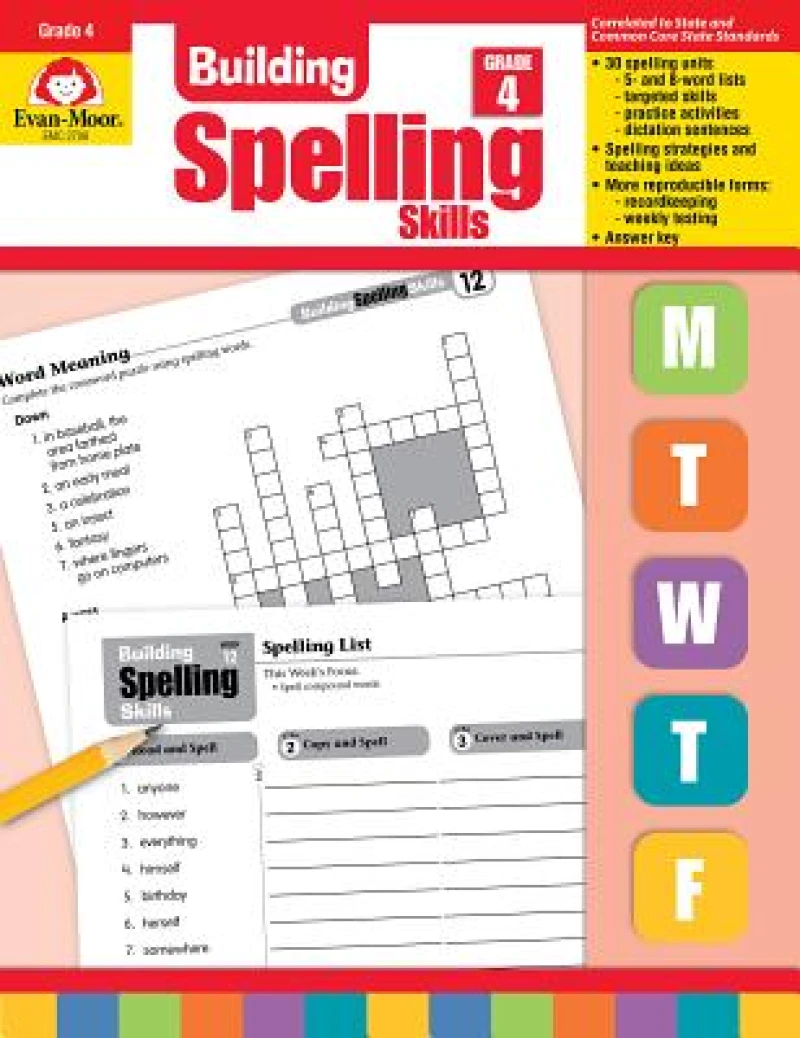 Building Spelling Skills Grade 4 Te