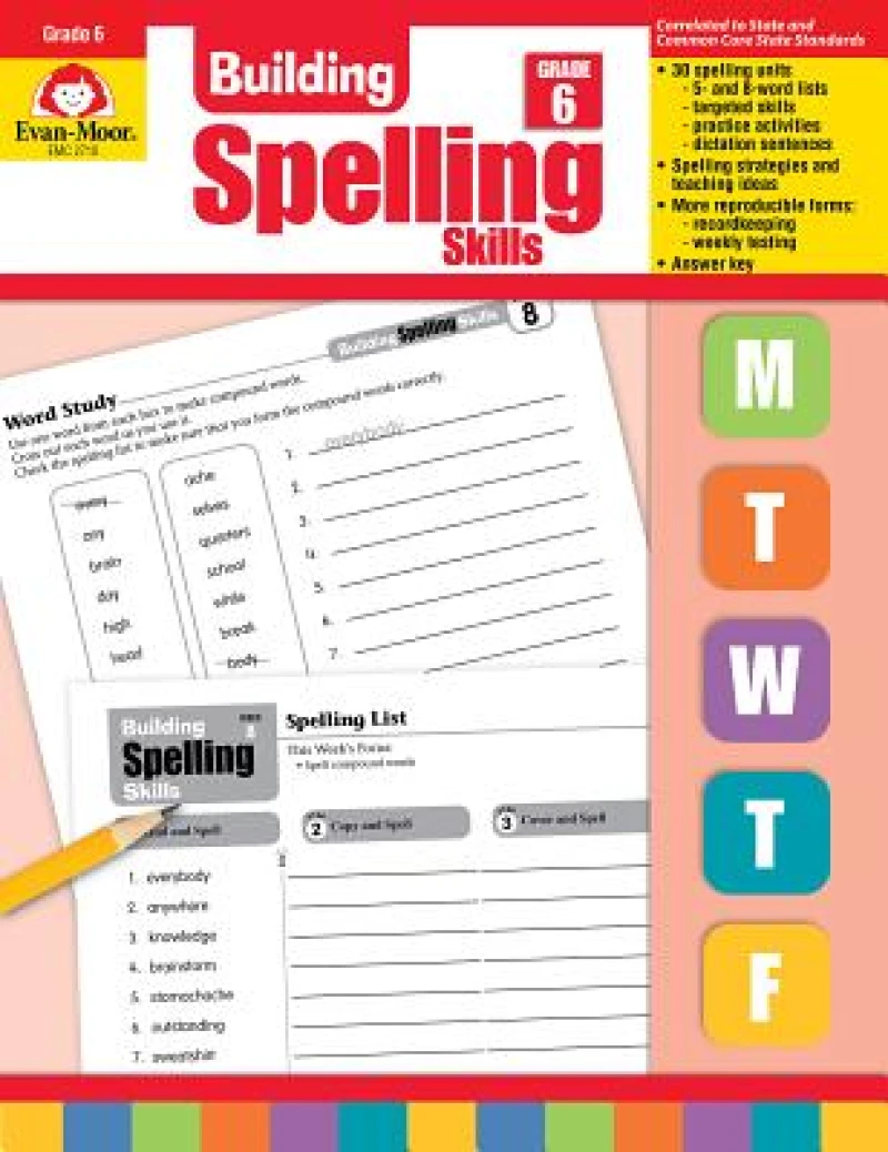 Building Spelling Skills Grade 6+ Te