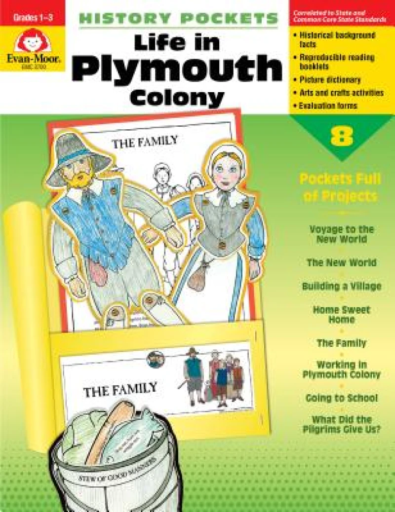 Life Plymouth Colony Gr 1-3