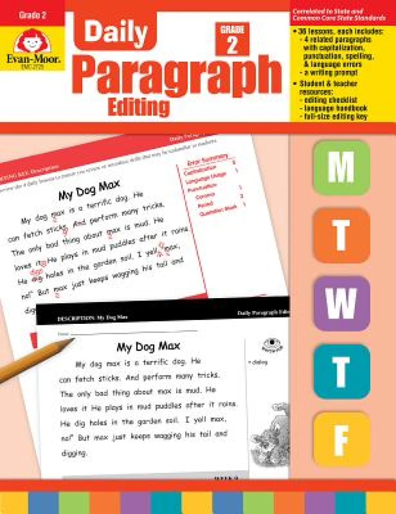 Daily Paragraph Editing Grade 2 Te