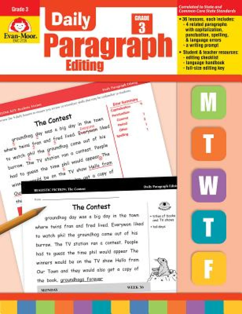 Daily Paragraph Editing Grade 3 Te