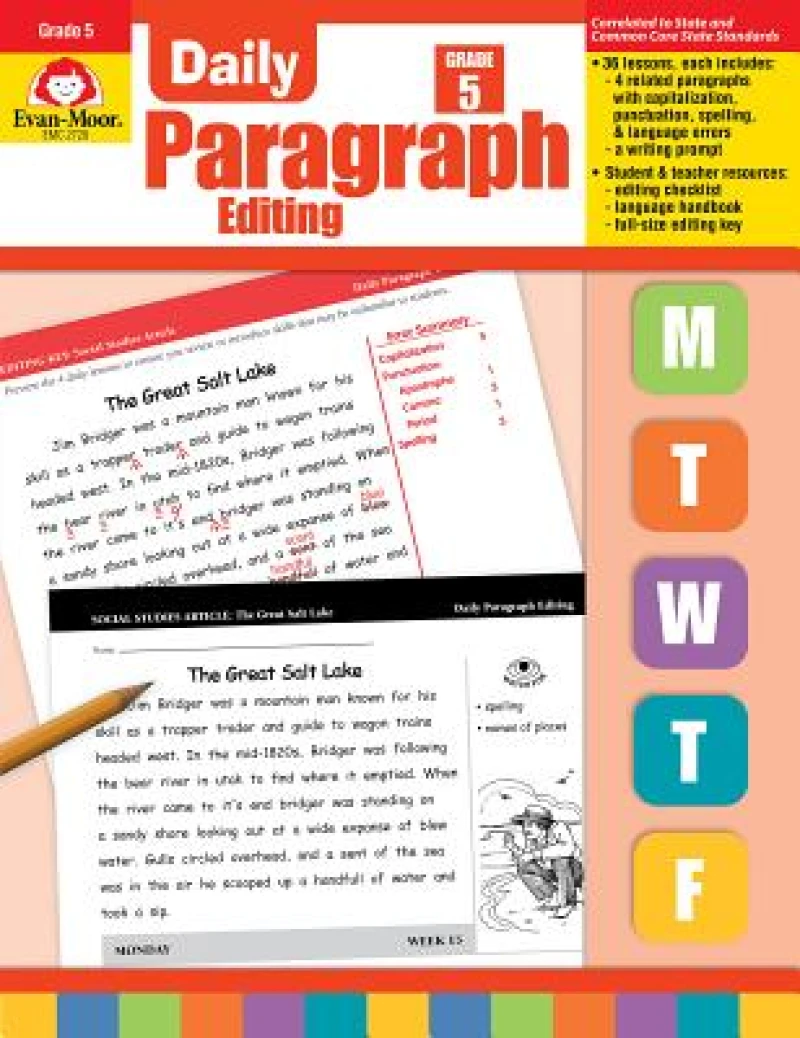 Daily Paragraph Editing Grade 5 Te