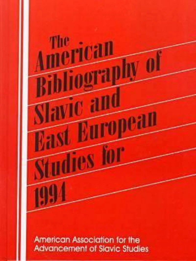 The American Bibliography of Slavic and East European Studies
